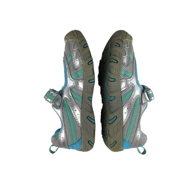 Xhilaration Girls Aqua Round Toe‎ Casual Mary Jane Shoes Size Size US 3 - Picture 6 of 10